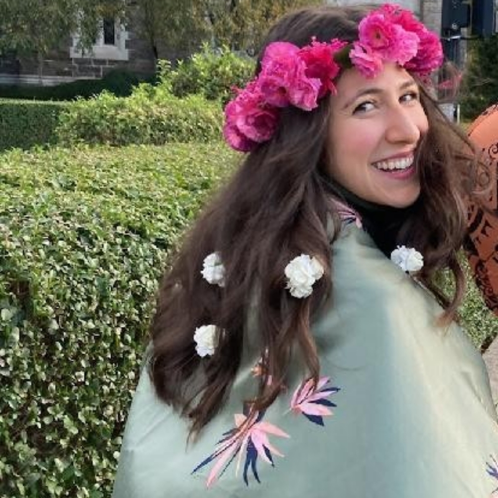 CUSTOM Handmade Renaissance Statement Flower Crown - Picture 5 of 5